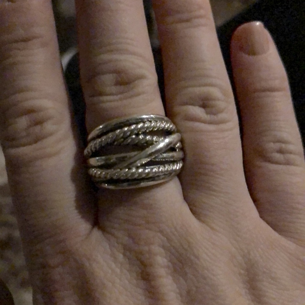 DY crossover wide ring! AUTHENTIC!